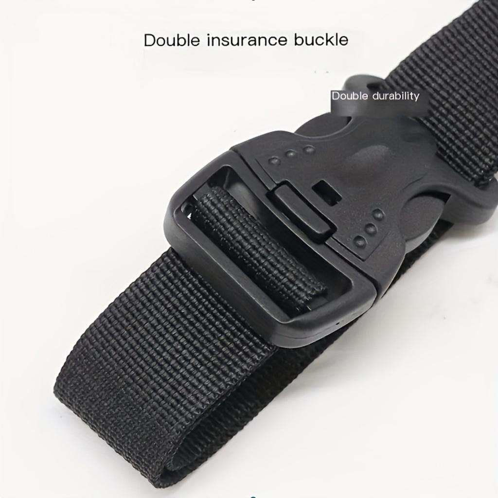 Car Fishing Rod Holder Set (2-Pack), featuring nylon straps and a black PA float mount