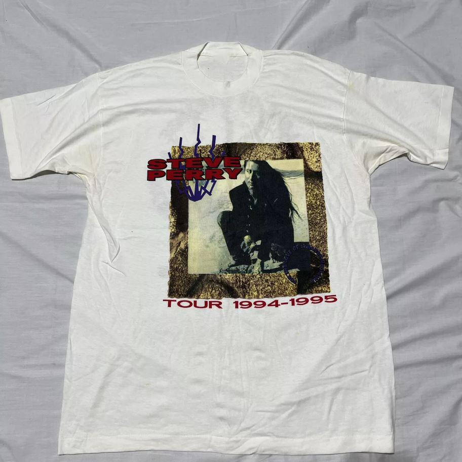 Tour Concert Steve Perry Cotton Unisex T-Shirt S To 5XL UU862 S