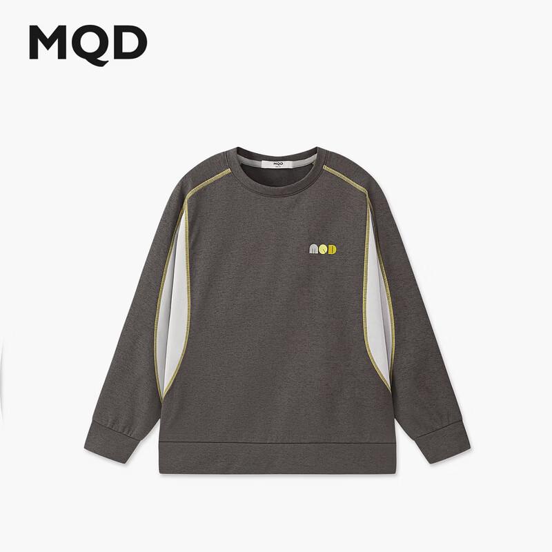 MQD Boys  Moisture-Wicking College Style Raglan Sweatshirt 150