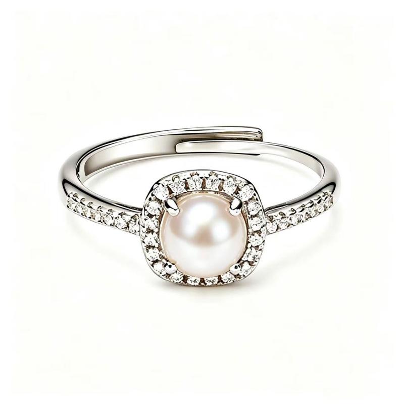 Princess Diana Style Zodiac Stone Ring with Colored Gemstones & Diamonds in S925 Silver