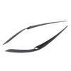 Pair of Front Headlight Eyebrow Left Right Headlamp Eyelid Cover Trim Replacement for X5 G05 X6 G06 LCI