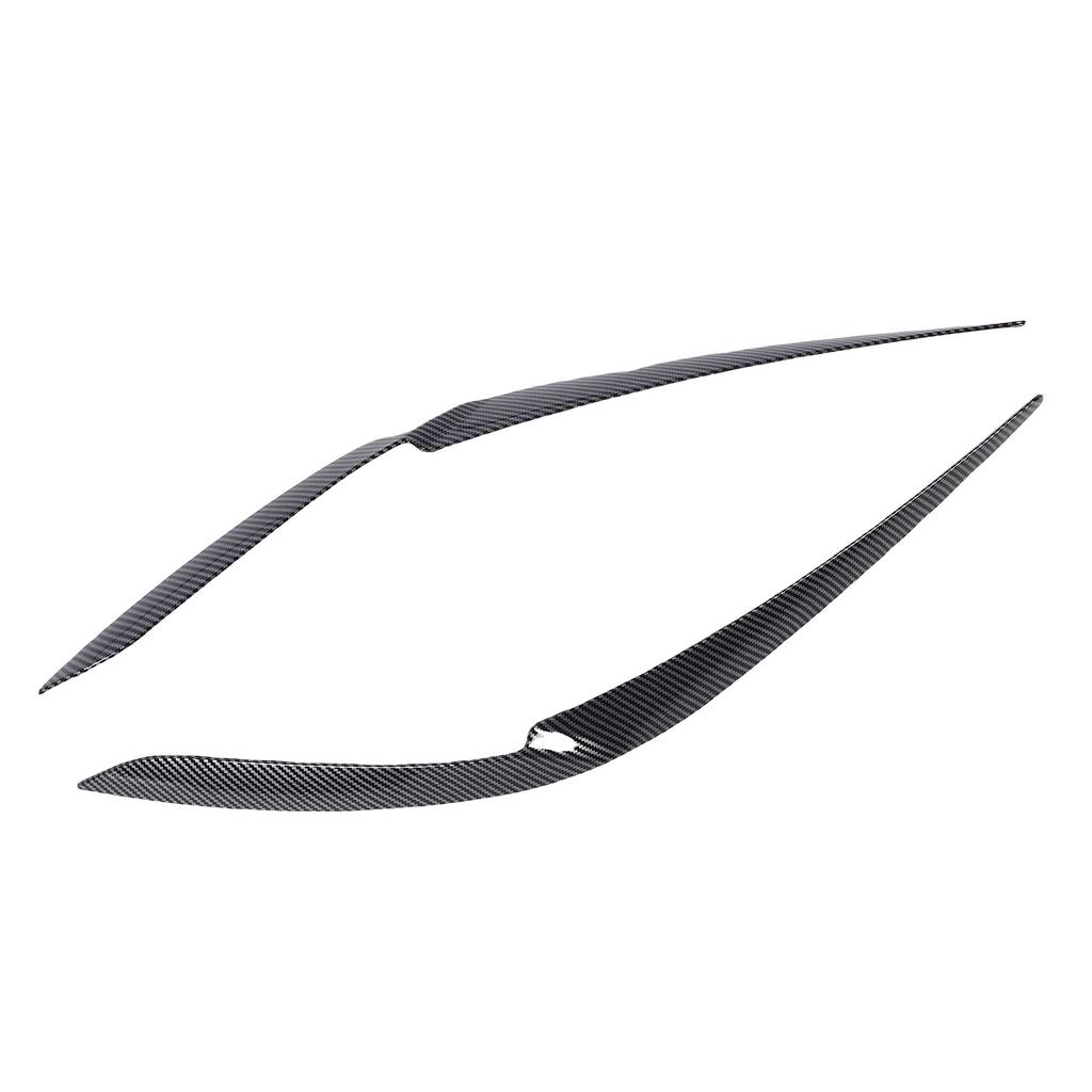 Pair of Front Headlight Eyebrow Left Right Headlamp Eyelid Cover Trim Replacement for X5 G05 X6 G06 LCI