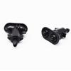 Headlight Washer Nozzle Nozzle ABS Black Direct Replacement