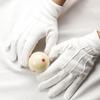 2pcs Billiard Gloves Competition Referee Gloves Professional White Gloves with Snap Cuff Polyester Cotton