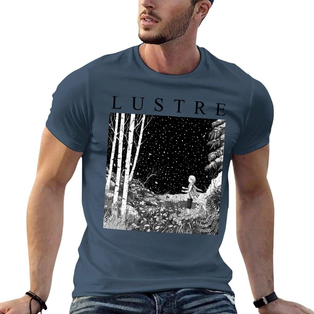Lustre Black Metal Dsbm Band T-Shirt Plain Plus Sizes Graphic T Shirt Vintage Graphic T Shirts Plain White T Shirts Men