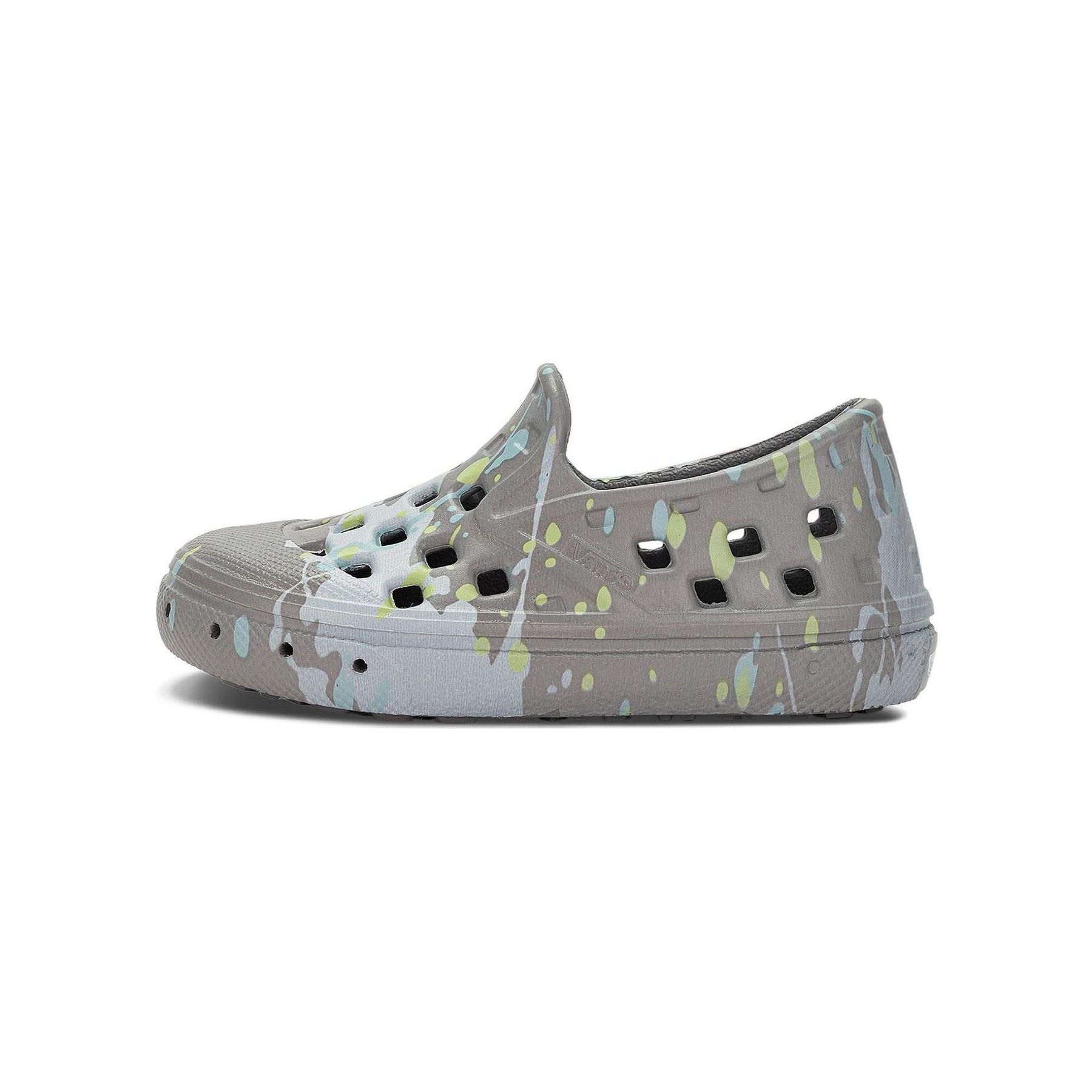 

Vans Кроссовки Trek Slip-On Toddler Paint Splatter - Frost Grey Baby Sneakers VN0A4UVHLLL 24.5