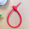 220mm Colorful Silicone Cable Tie Keychain & Wire Organizer