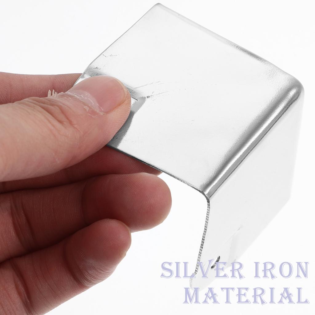 10Pcs 35Mm Corner Protectors Heavy Duty Metal for Wooden Box Cabinet Safety Guard Retro Box Corner Protector Decorative Covers