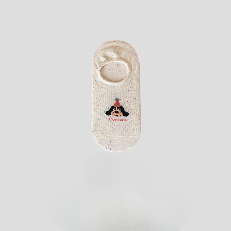 

Женские летние тонкие простые силиконовые нескользящие носки-невидимки на пятку 1 pair