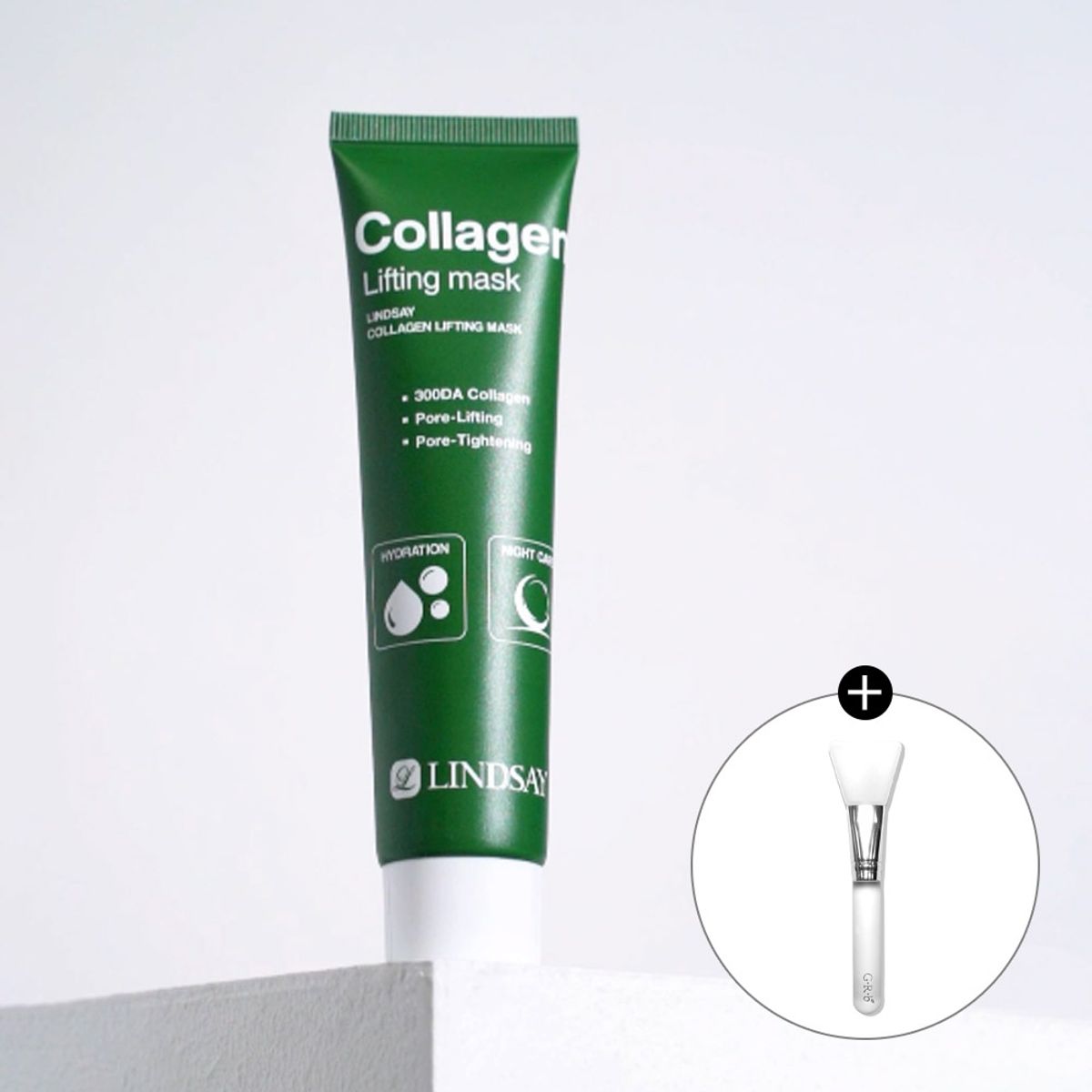 Collagen Lifting Wrapping Mask Radiance Pack + Free Silicone Pack Brush