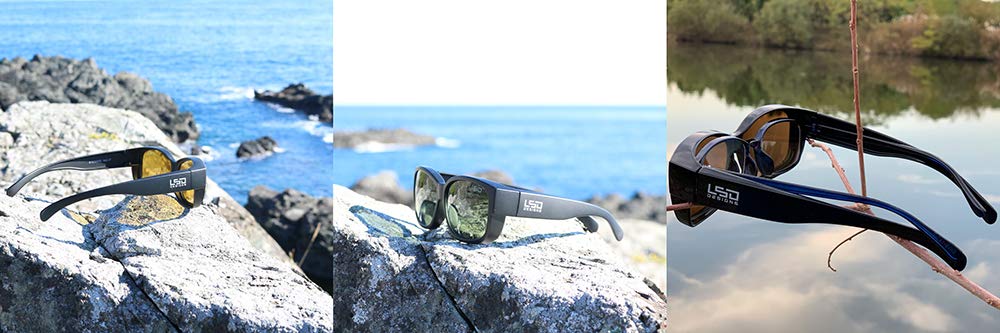 Love Soul Dream Overglasses Type2 Matte Green Black/Gray
