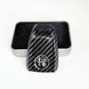 VDNQM1 Car Key Cover Replacement Key Case for Alfa Romeo Giulia Stelvio Tonale Carbon Fiber Style