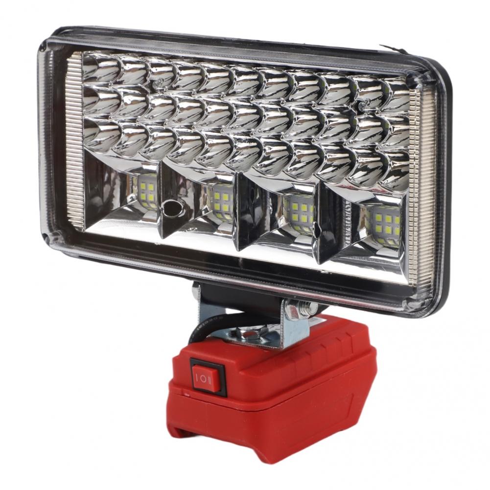 Portable 57 LED Work Light for 18V LiIon Battery Suitable for Job Site