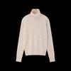 MOHAN YIMEI Women's 100% Lambswool High-Neck Base Layer Sweater