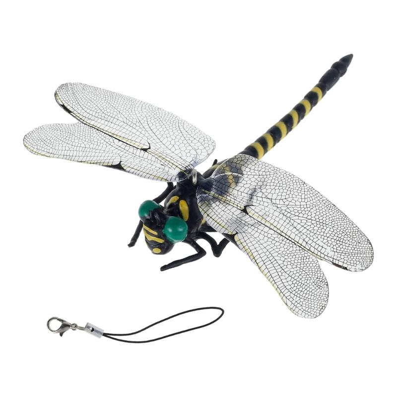 Simulation-Dragonfly Insect Model Mosquito-Repellent Outdoor Hanging Ornament for Camping Hiking Repellent-Fly Tool