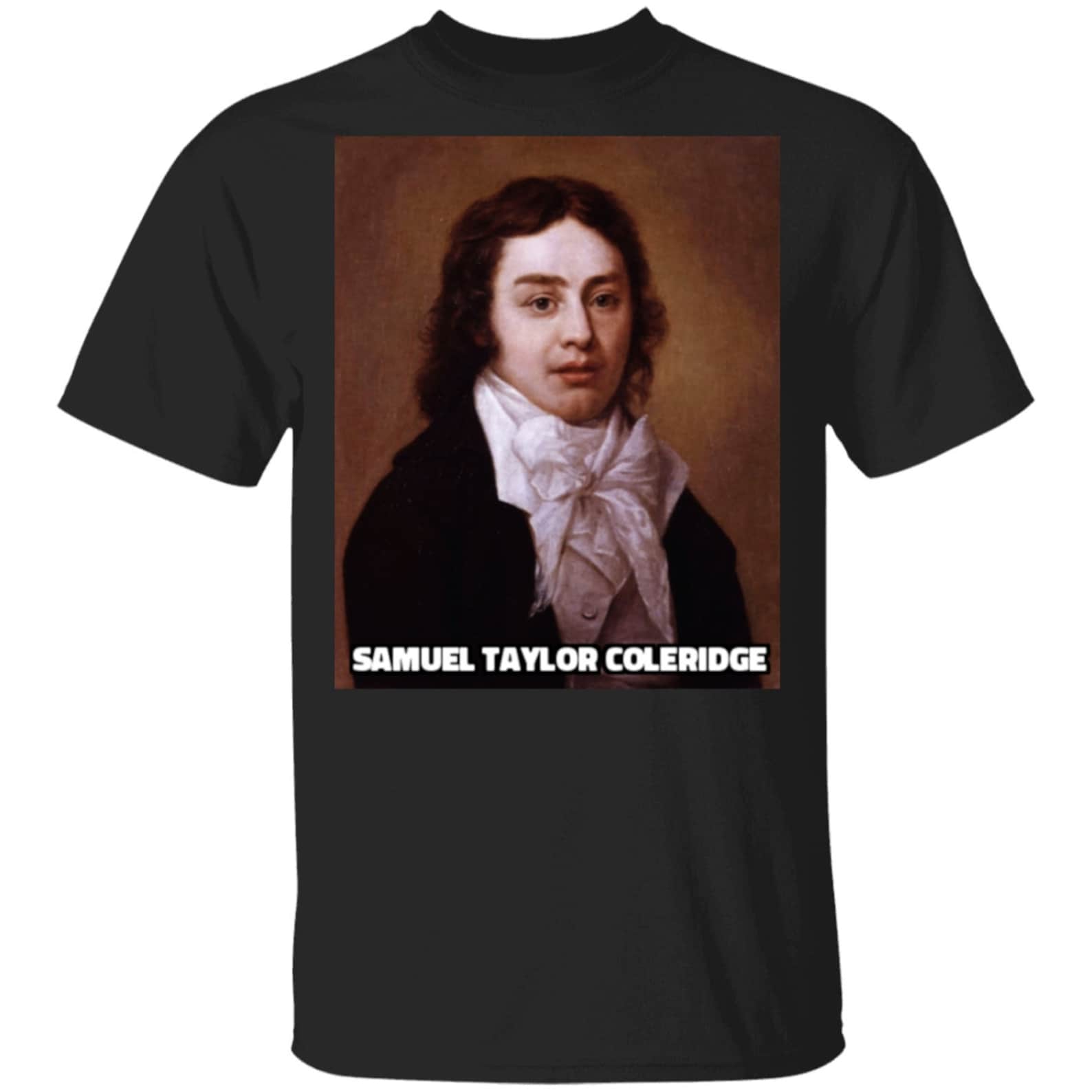 Samuel Taylor Coleridge T shirt: Romantic Poet, Literary Gift 4XL