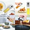 Stainless Steel Kitchen Olive Oil Sprayer Bottle Pump Oil Pot Leakproof Grill