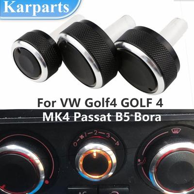 Araba Klima Topuzu AC anahtar düğmesi Isı Kontrol Düğmesi Volkswagen VW Golf4 GOLF 4 MK4 Passat B5 Bora Aksesuarları
