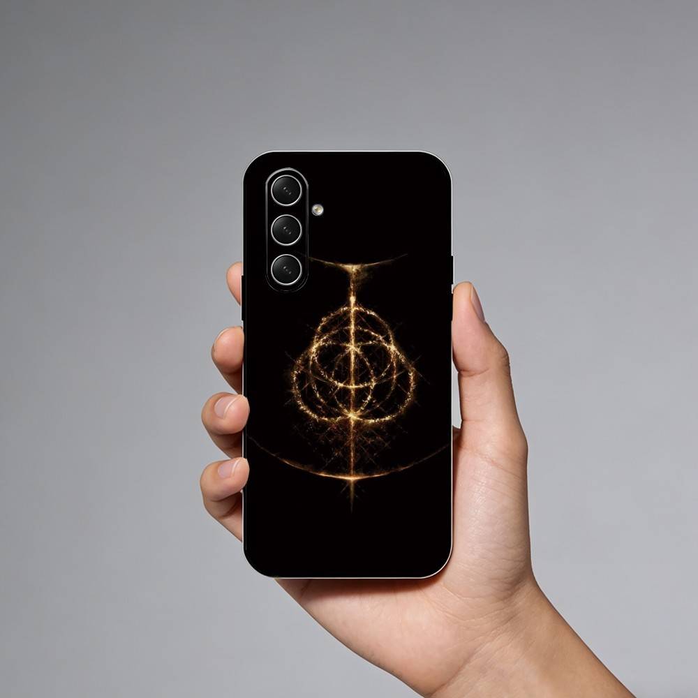 Game E-Elden Ring Phone Case For Samsung Galaxy A73,21,22,32,71,53,52,51,80,5G Soft Black Cover
