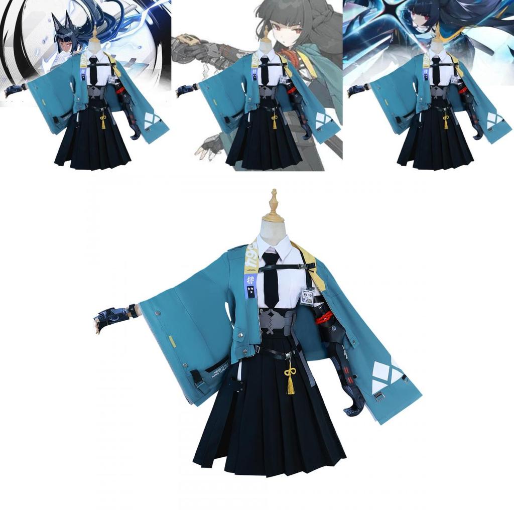 Trendy Street Style Polyester Cosplay Outfit With Accessories In Starry Elegant Color