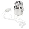 14L Goat Electric Milking Machine Portable Plug In Pulsating Vacuum Pump 304 Stainless Steel Bucket