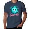 Lumalee Cute Blue Luna Star TShirt Basic Simple Casual Short Sleeve Tee