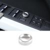 For Range Rover Evoque -23 Silver Aluminum Rear View Mirror Adjustment Knob