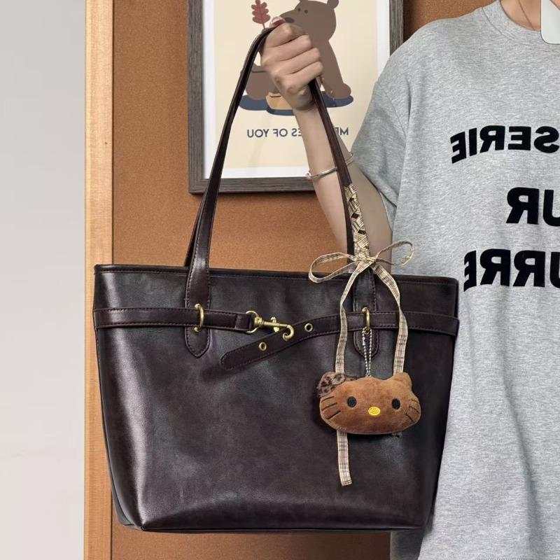 A Classmate's Ancient Miu Tote Bag Versatile Strap Large-capacity Shoulder Bag