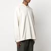 Y 3 Sweatshirts Men's White Hooded Moderate Regular GV6090