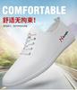 Men's shoes lace-up leather shoes little white shoes new Korean version fashion trend versatile soft sole soft leather flat bottom breathable casual