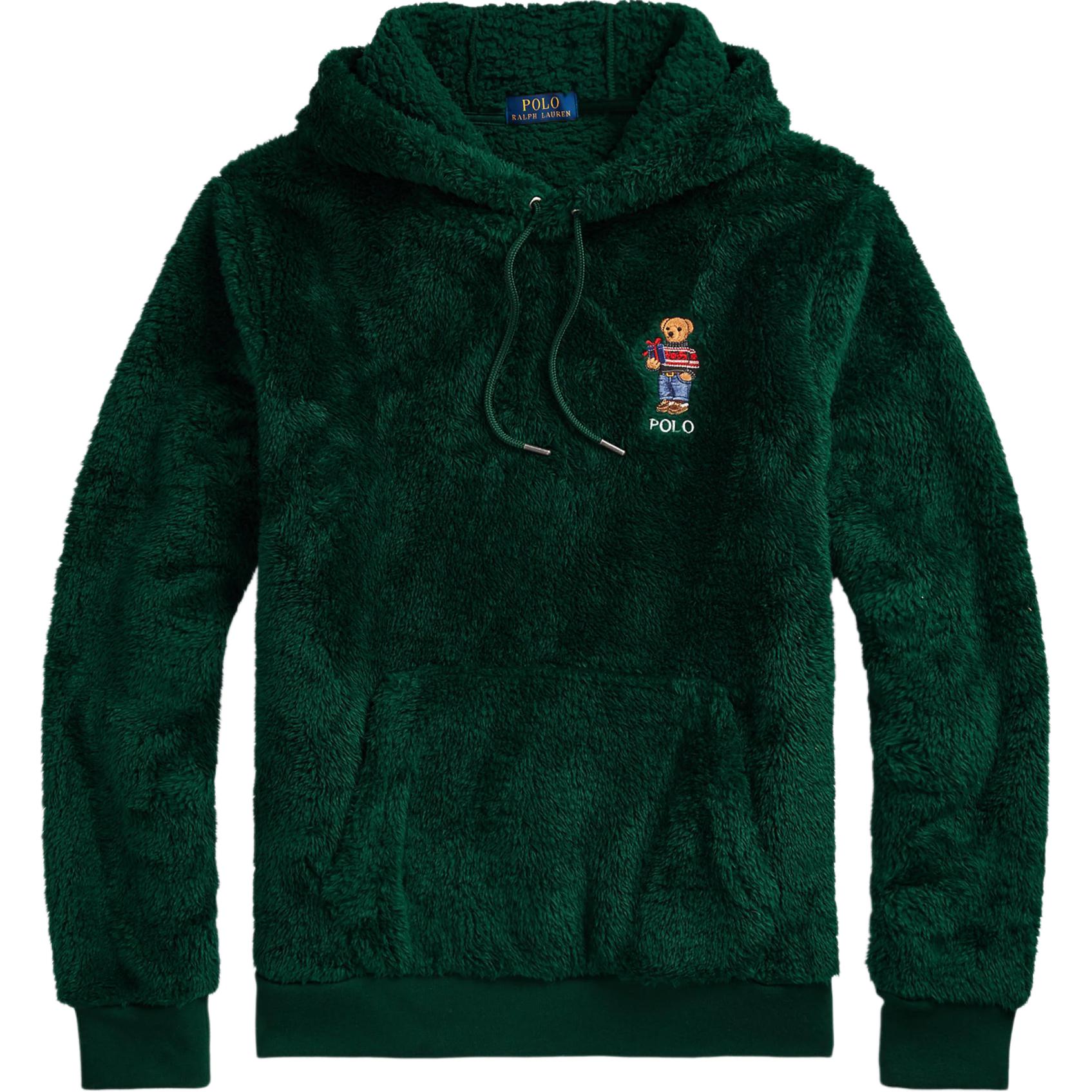 Толстовка с капюшоном Polo Ralph Lauren с графическим принтом Мужская толстовка Зеленая 710930550001 L 14760₽