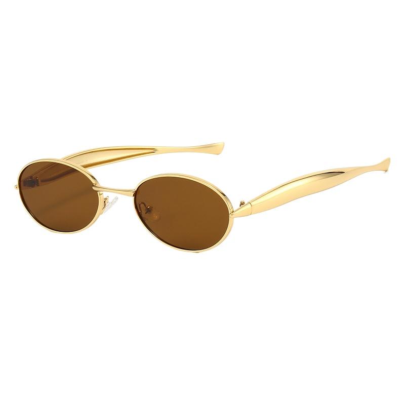 New Fashion Small Rectangle Sunglasses Men Women Vintage Square Driving Sun Glasses Luxury Brand Metal Frame Eyewear