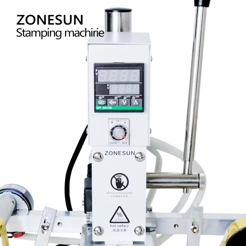 ZONESUN ZS-90E Manual Metal Hot Foil Stamping Machine