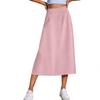 Modischer Damen-Freizeitrock mit hoher Taille - Farbe A-Linie