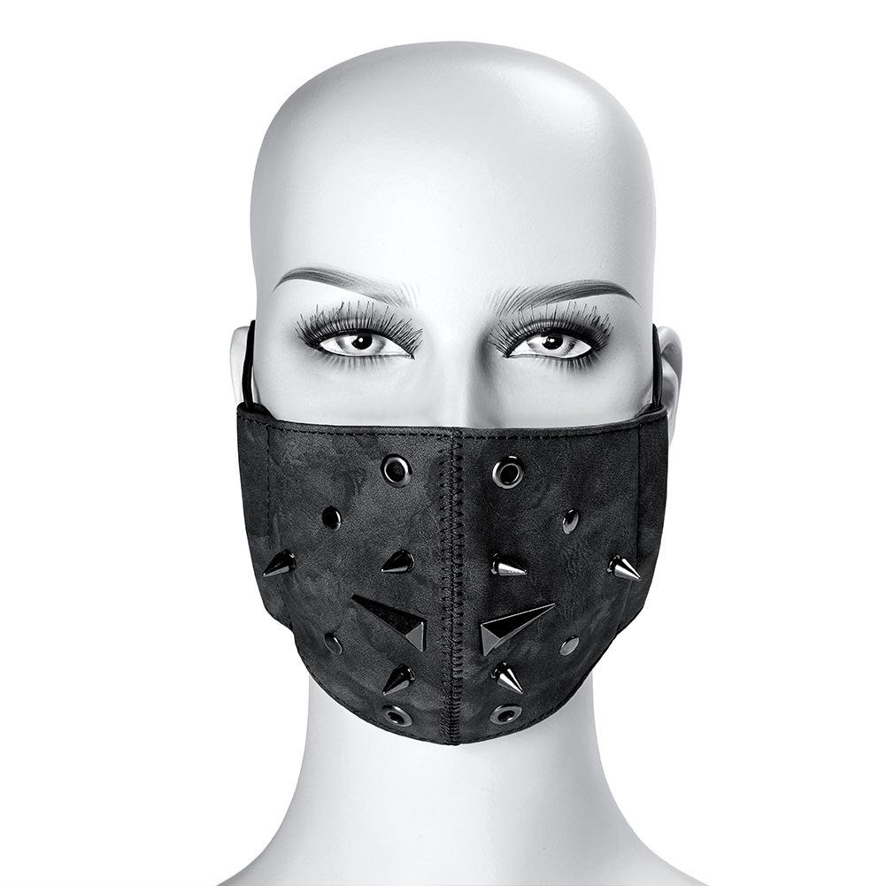 Steampunk Protective Mask with Filter Pads - PM2.5 Dustproof Adult Face Mask for Halloween