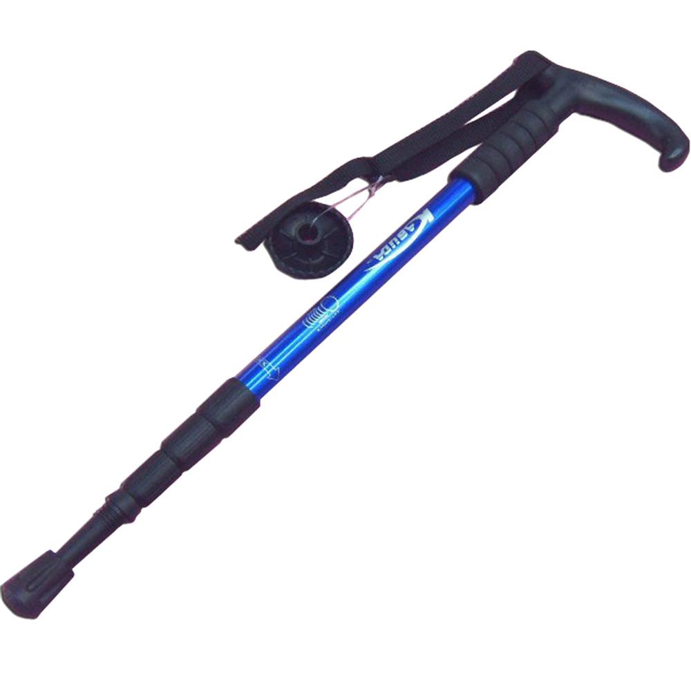 Bastoni Da Trekking Telescopici In Lega Di Alluminio – Regolabili Da 51 A 110 Cm – Leggeri E Portatili Con Cinturino – 3 Sezioni