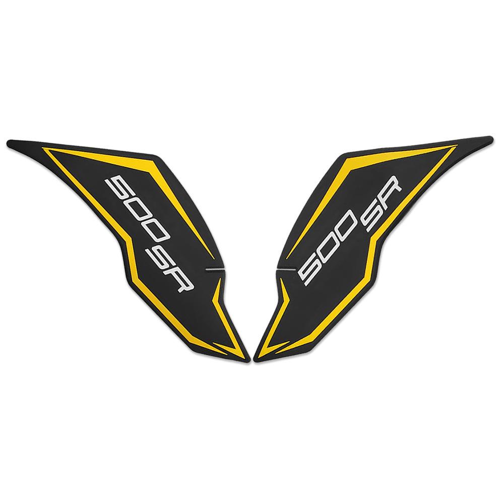 2024 CFMOTO 500SR Anti-slip & Wear-resistant Fuel Tank Body Protection Fishbone Sticker