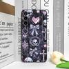 Vintage Gothic Pink Bow Skull Cross Pattern Phone Case for OPPO Reno 13 12 F 11 10 Pro Plus A98 A74 Find X8 X5 X3 Lite 5G Cover