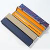 Silk Brocade Blue Dragon Folding Fan Gift Box - Sizes 7 to 10 inches