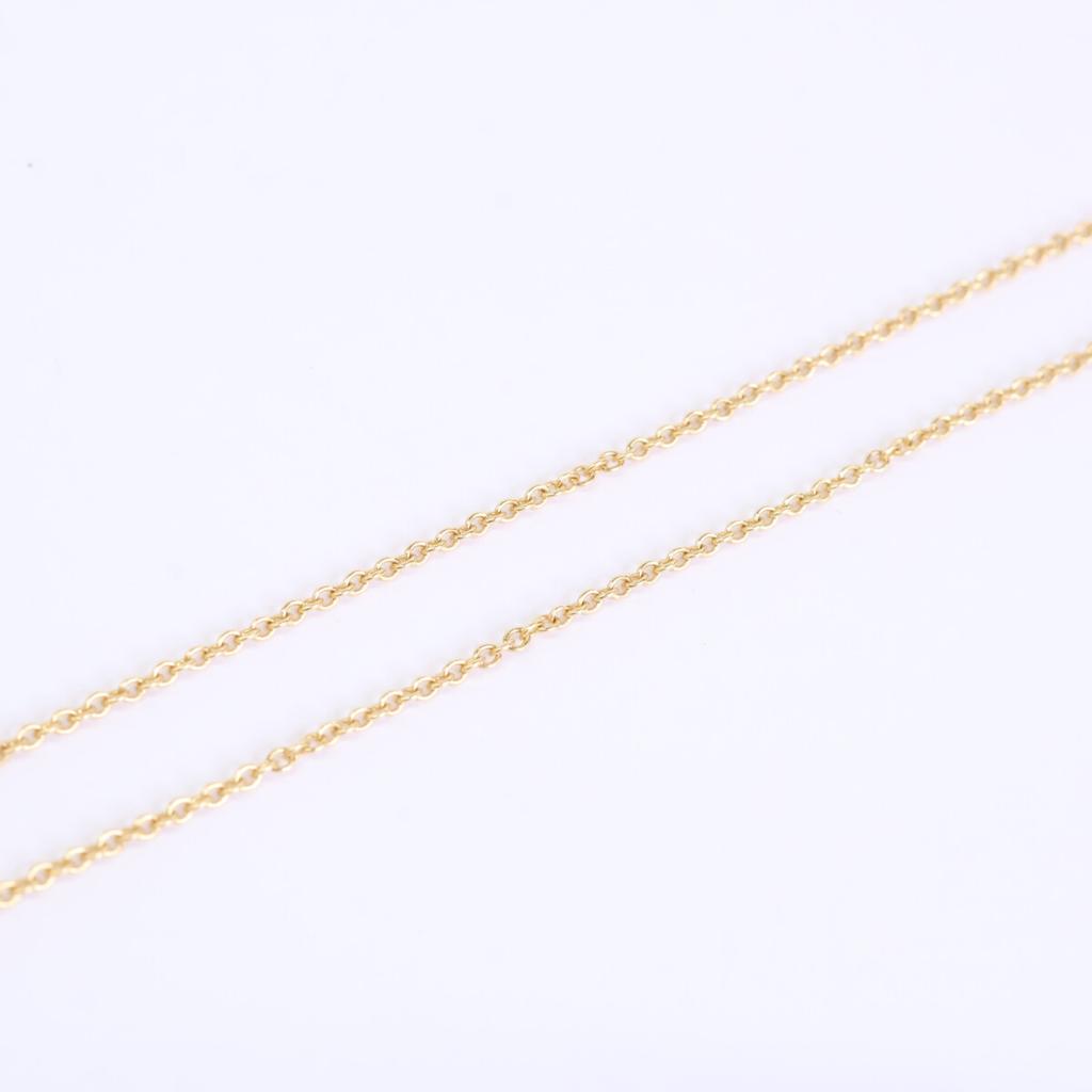 TIFFANY&Co. [Excellent Condition] 750 Elsa Peretti Diamonds by the Yard Single Diamond Pendant Necklace Yellow GoldUsed