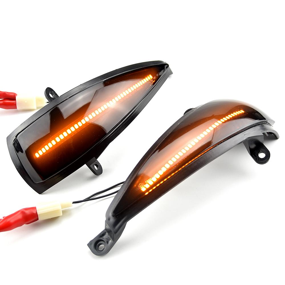 2Pcs Dynamische Blinker Led Seite Flügel Spiegel Blinker Licht Anzeige für Honda Civic 8th MK8 Typ-S typ-R FN 1 2 3 FK 1 2