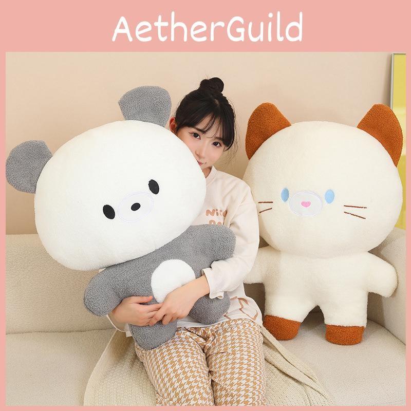 Toy Plush Bear Cat Doll Stuffed Animal Cartoon Doll Home Decor Gift Cartoon