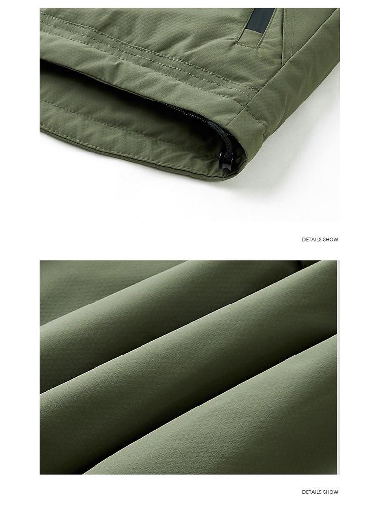 Men's White Duck Down Winter Jacket - Hooded, Windproof, Warm, Thickened, Couple Style
