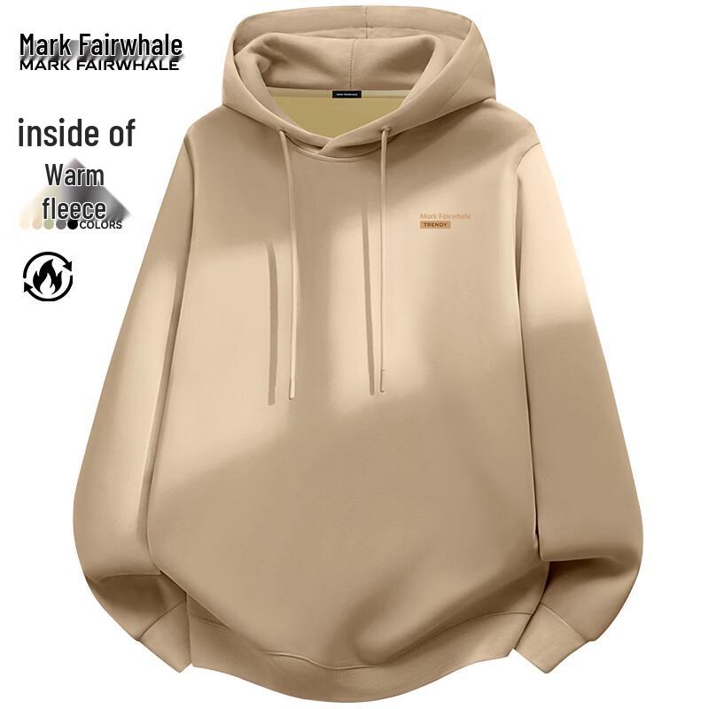 Mark Fairwhale Men's Oversize Fleece Lined Hoodie