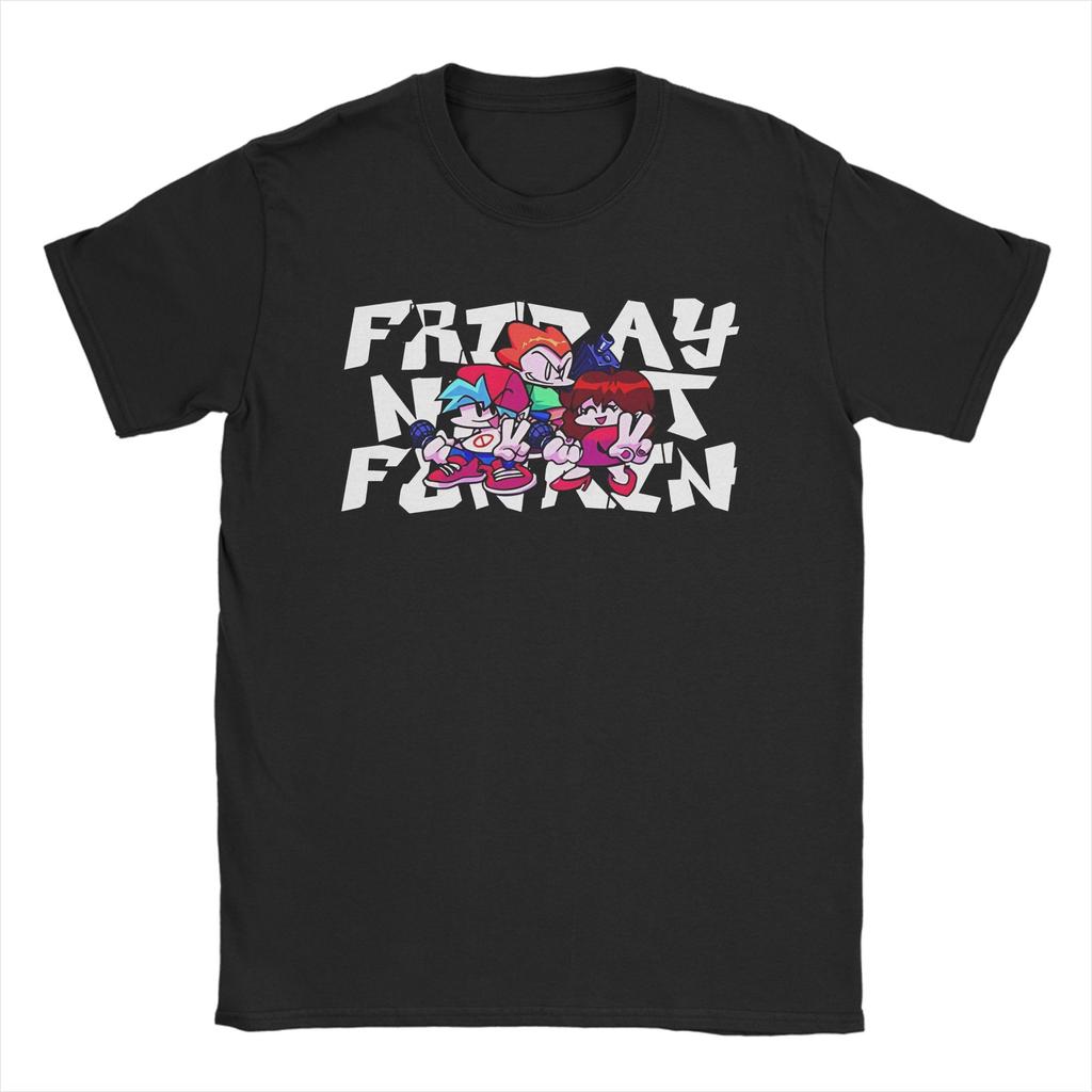 Men Women Graphic Printing Friday Night Funkin Graffiti  T Shirt Tee 100% Cotton  T-shirts Clothing