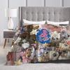 Littlest Pet Shop Blanket  Soft Warm Street Trend Plush Throw Blanket For Children Couch Bed Flannel Bedspread Bed Cover