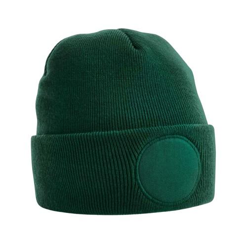 Circular Patch Beanie