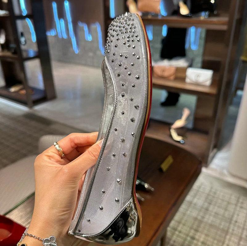 Fashion 2025 Flat Single-Shoe Women'S Niche Design, Light Luxury Fashion, Toe Separation, Inward Height Increase