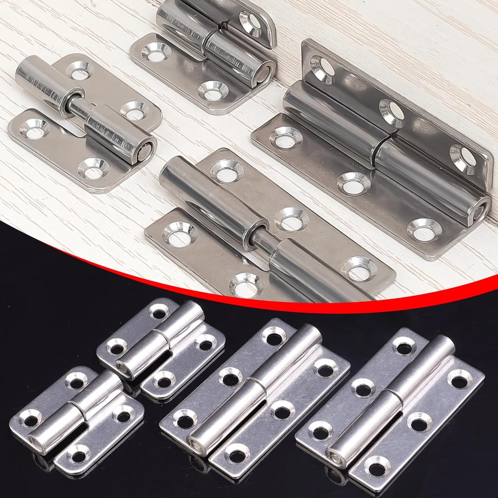 1/5pcs Stainless Steel Removable Hinge Heavy Duty Casement Detachable Hinges Slip Joint Lift Flag Off Door Furniture Hardware