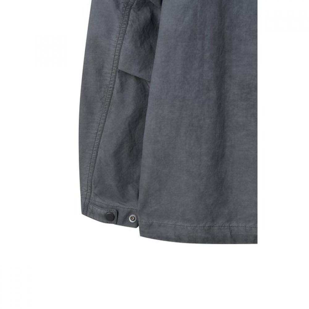 Series Dying Short Hood Coat Sacas25111chx